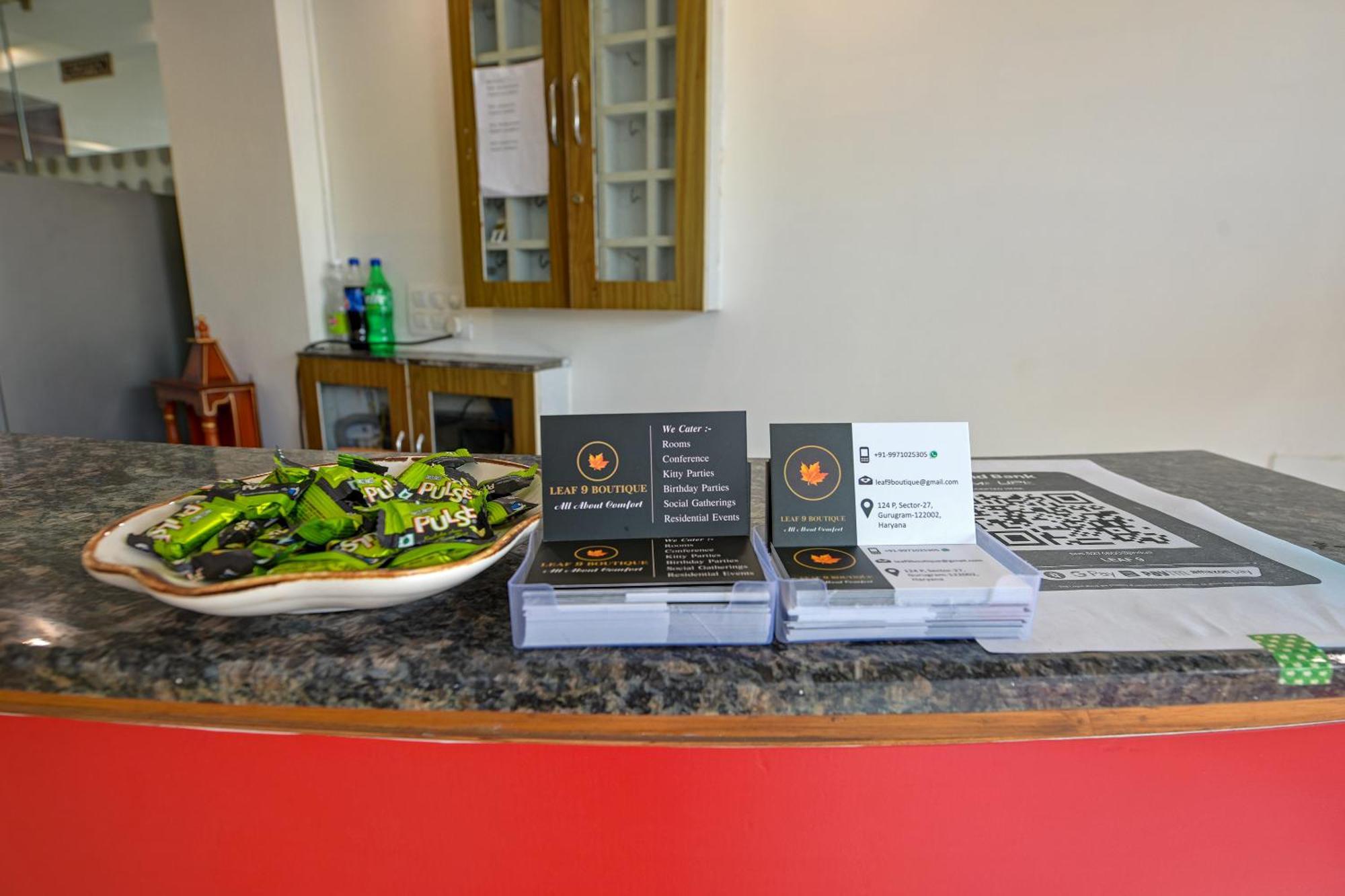 Hotel Leaf 9 Boutique, Near Golf Course Road And Galleria Market Gurgaon Eksteriør billede
